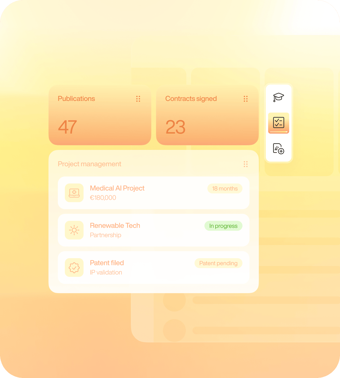 Enhancing research and innovation