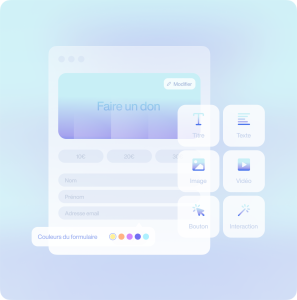Solution Collecte de dons en ligne | Eudonet