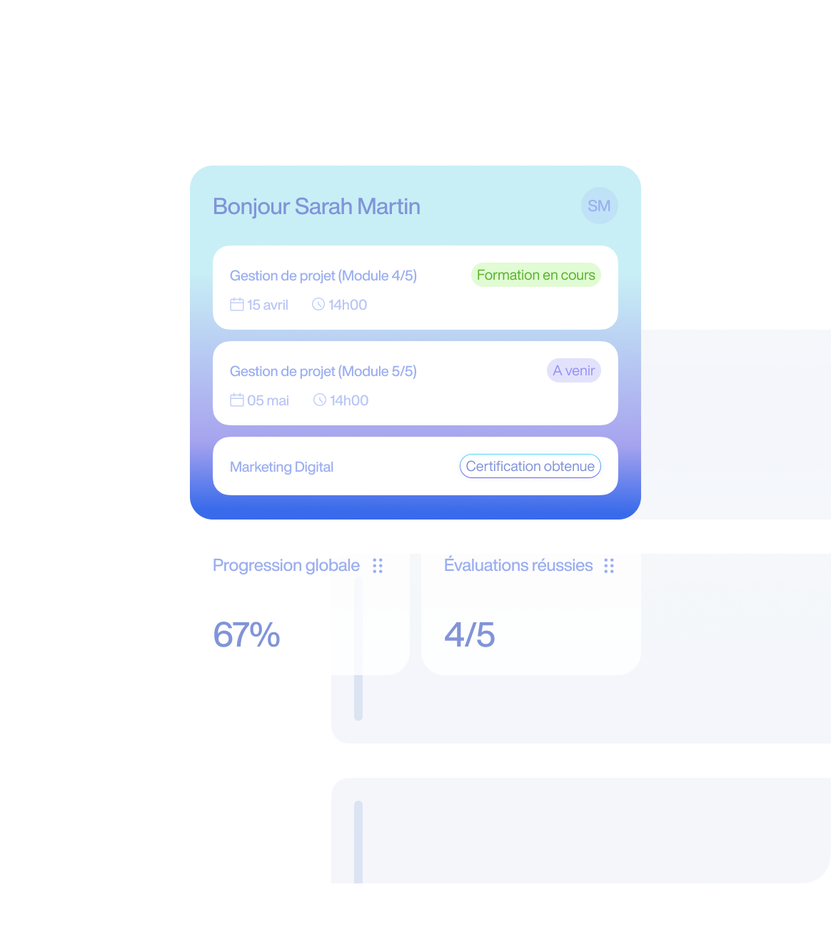 Enrichissez l'expérience d'apprentissage avec des portails et applications