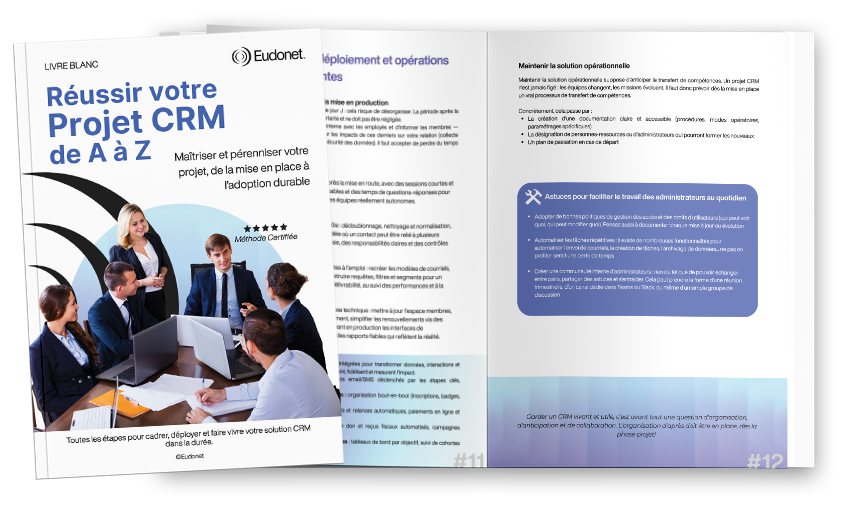 Réussir son projet CRM de A à Z pour assurer son adoption durable