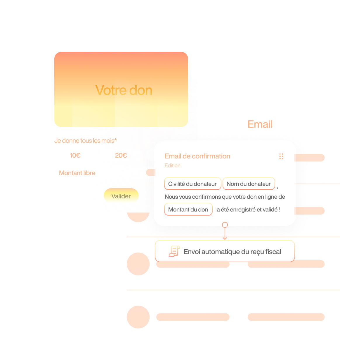 Encaissez vos paiements en ligne, directement depuis votre CRM